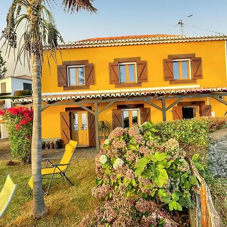 Sea-view House In With Garden&terrace * Fajã da Ovelha